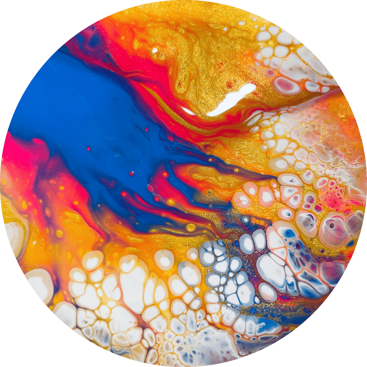 Fluid Art Painting Example