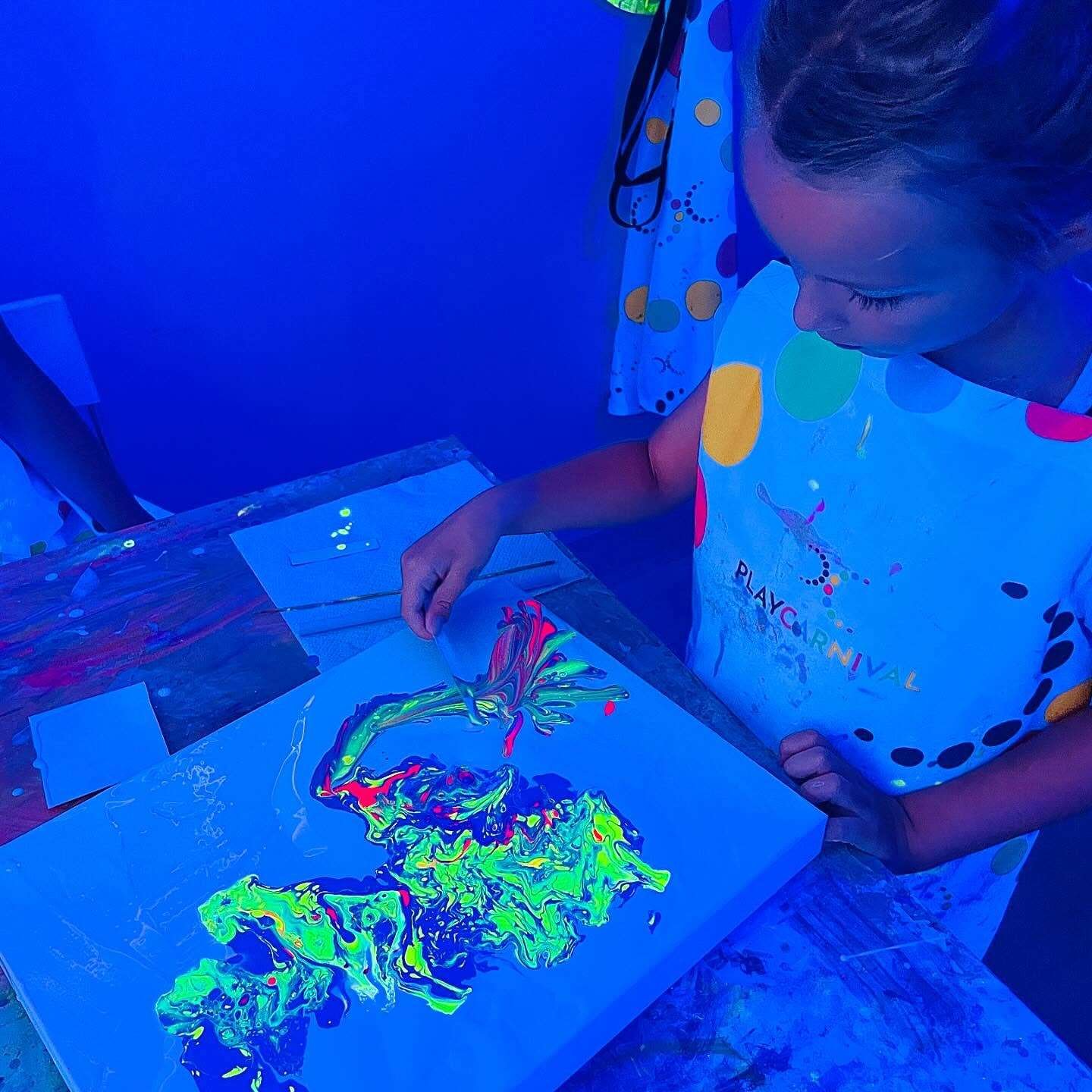 Glow in the Dark Kids Session