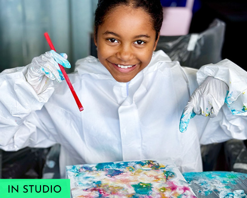 Kids Art Session - Fluid Art